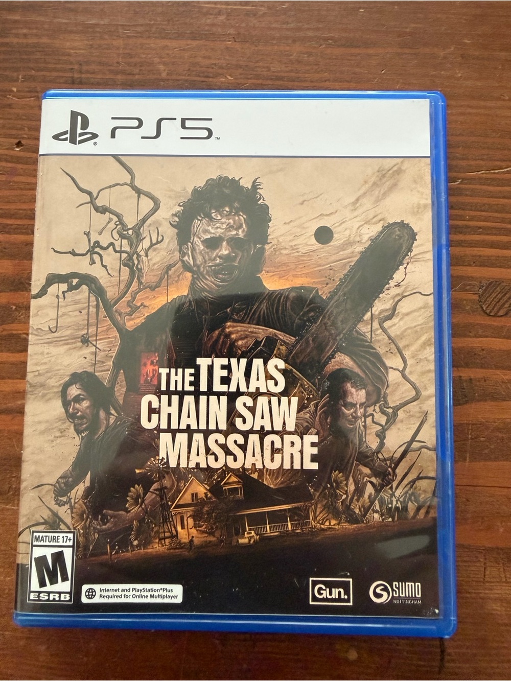 PS5 The Texas Chain Saw Massacre - Black Game Case